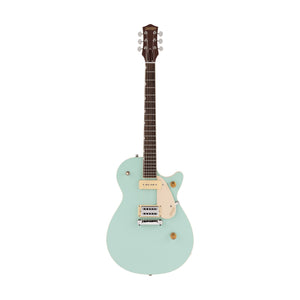 Gretsch G2215-P90 Streamliner Junior Jet Club Electric Guitar, Laurel FB, Mint Metallic