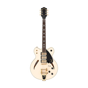 Gretsch FSR G2627TG Streamliner Center Block 3-pickup Electric Guitar w/Bigsby, White