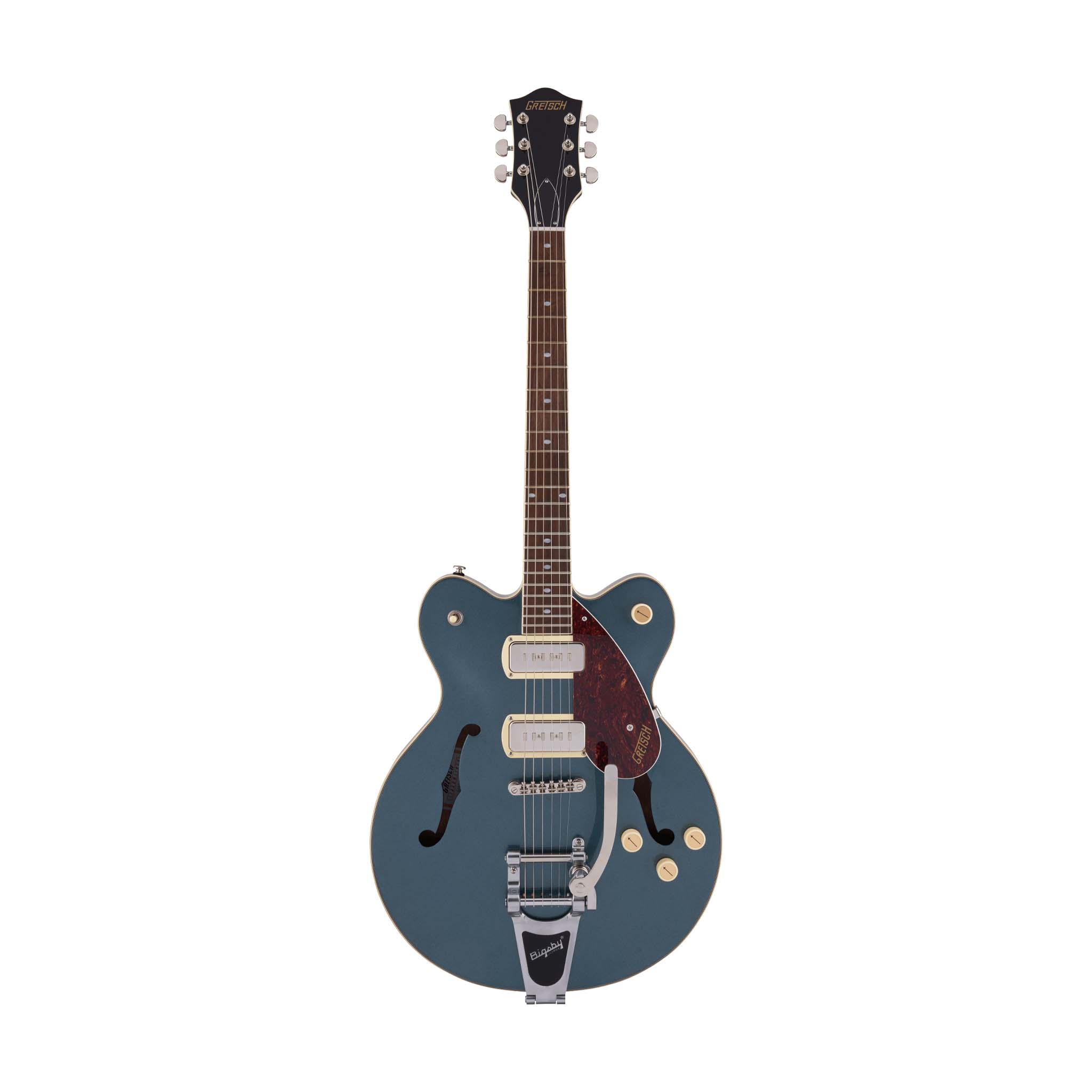Gretsch G2622T-P90 Streamliner Center Block Double-Cut Electric Guitar, Laurel FB, Gunmetal