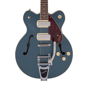 Gretsch G2622T-P90 Streamliner Center Block Double-Cut Electric Guitar, Laurel FB, Gunmetal