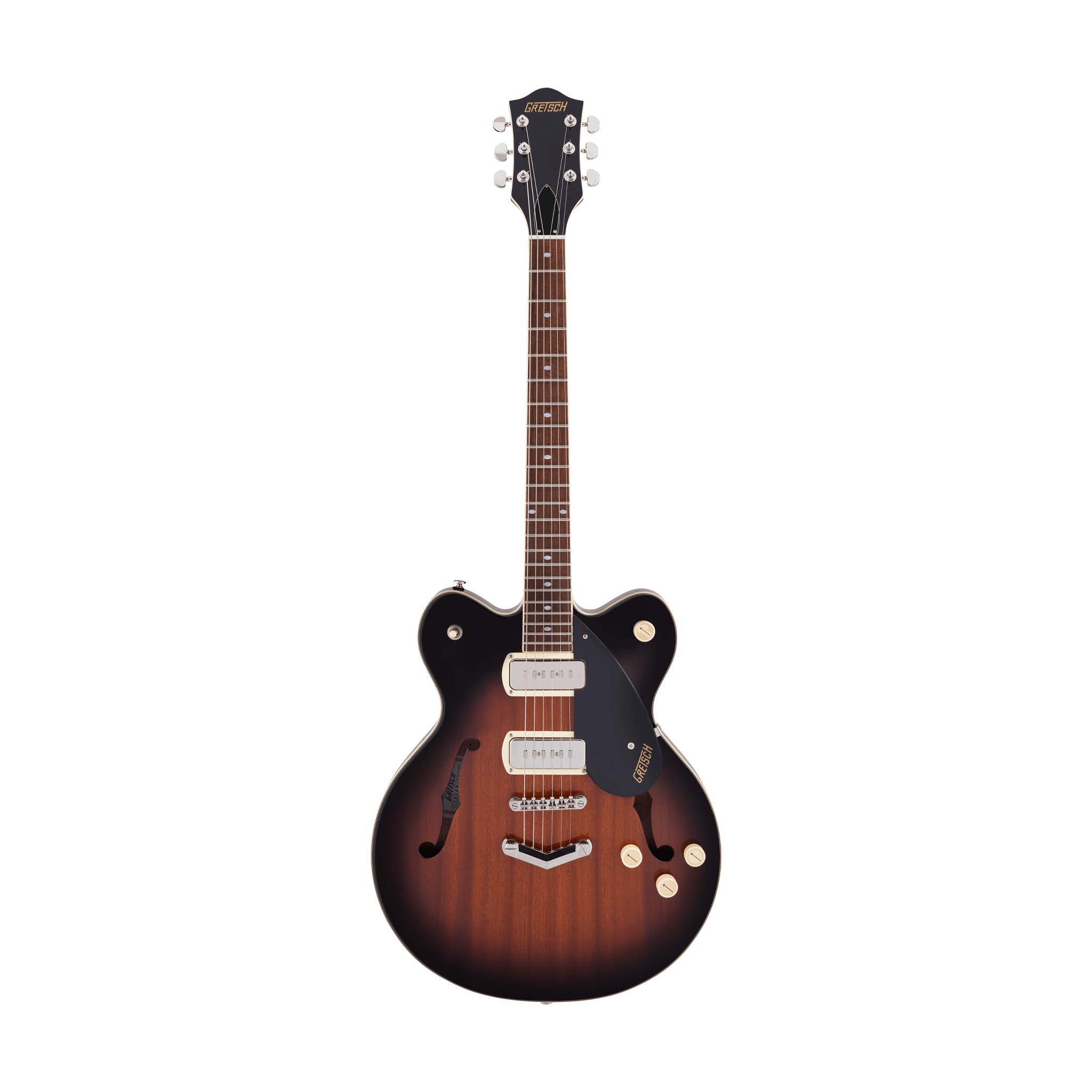 Gretsch G2622-P90 Streamliner Center Block Double-Cut Electric Guitar, Laurel FB, Havana Burst