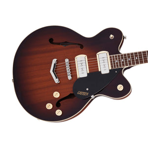 Gretsch G2622-P90 Streamliner Center Block Double-Cut Electric Guitar, Laurel FB, Havana Burst