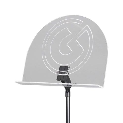Gibraltar AMS-MA-PK Acrylic Music Stand w/ 11inch Mounting Arm & Accessory Multi Clamp Package