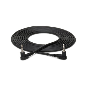 Hosa CMM-105RR 3.5 mm TRS RA Cable to Same, 5ft