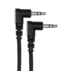 Hosa CMM-105RR 3.5 mm TRS RA Cable to Same, 5ft