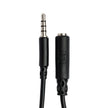 Hosa MHE-158 Headphone Adaptor, 3.5 mm TRRS to Slim 3.5 mm TRRS