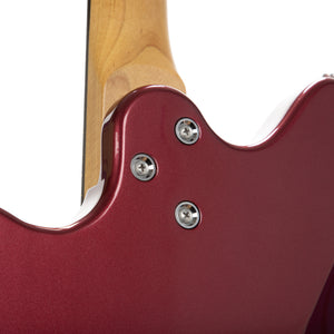 Harmony Standard Series Silhouette w/ Bigsby Electric Guitar w/Case, RW FB, Burgundy