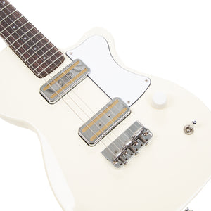 Harmony Standard Series Juno Electric Guitar w/Case, RW FB, Pearl White