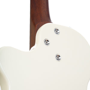 Harmony Standard Series Juno Electric Guitar w/Case, RW FB, Pearl White