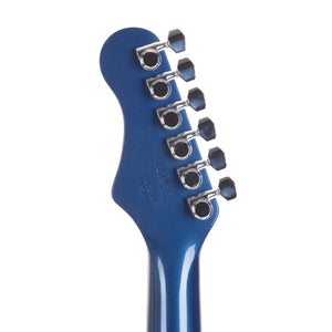 Harmony Standard Series Comet Electric Guitar w/Case, RW FB, Midnight Blue