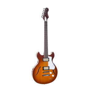 Harmony Standard Comet Electric Guitar w/Case, RW FB, Sunburst