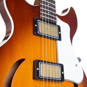 Harmony Standard Comet Electric Guitar w/Case, RW FB, Sunburst