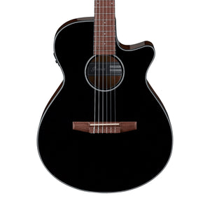 Ibanez AEG50N-BKH Nylon Classical Guitar, Black High Gloss