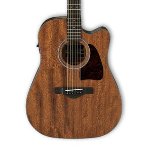 Ibanez AW54CE-OPN Artwood Acoustic Guitar, Open Pore Natural