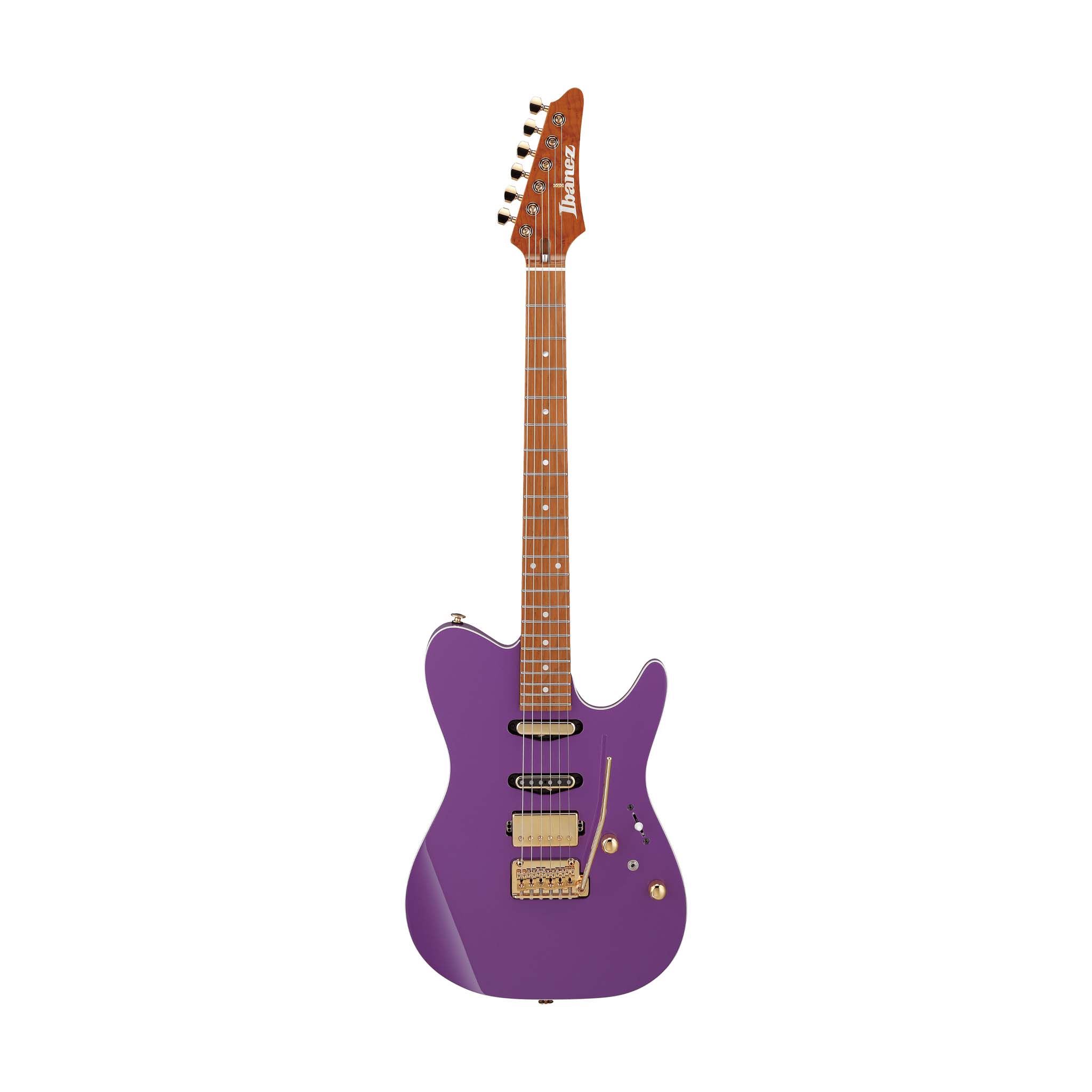 Ibanez LB1-VL Lari Basilio Signature Electric Guitar w/ Case, Violet