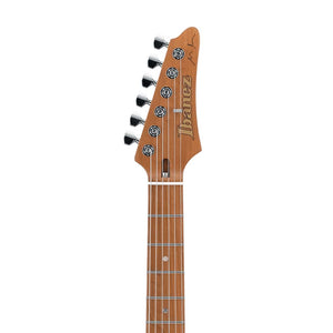 Ibanez MM1-TAB Martin Miller Signature Electric Guitar w/Case, Transparent Aqua Blue