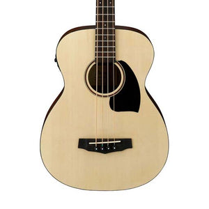 Ibanez PCBE12-OPN 4-String Acoustic Bass, Open Pore Natural
