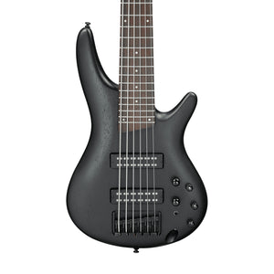 Ibanez SR306EB-WK 6-String Bass Guitar, Weathered Black