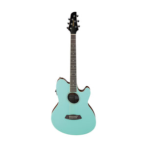 Ibanez Talman TCY10E-SFH Acoustic Guitar, Sea Foam Green High Gloss
