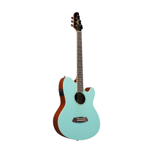 Ibanez Talman TCY10E-SFH Acoustic Guitar, Sea Foam Green High Gloss