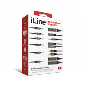 IK Multimedia iLine Music Cable Kit w/Case