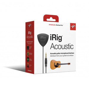 IK Multimedia iRig Acoustic Recording Interface For IOS Devices