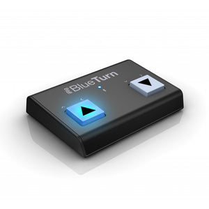 IK Multimedia iRig Blueturn Backlit compact Bluetooth LE page turner/scroller for iOS, Android & Mac