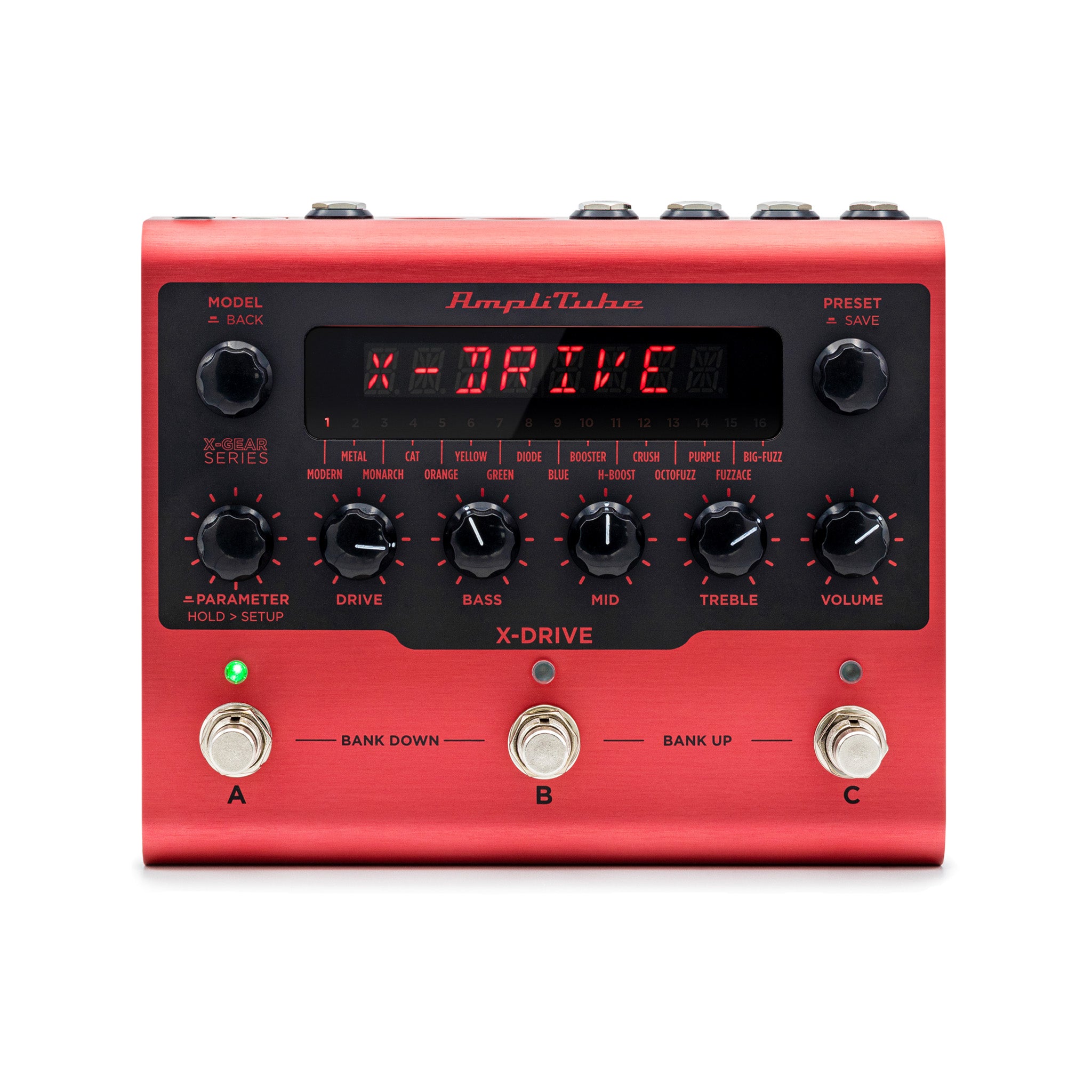 amplitube pedals list IK Multimedia AmpliTube X-DRIVE Distortion pedal – Swee Lee Malaysia