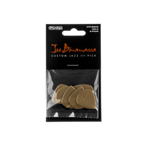 Jim Dunlop 47PJB3NG Joe Bonamassa Custom Jazz III Guitar Pick, Pack of 6