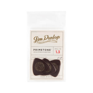 Jim Dunlop 517P 1.3 Primetone Small Triangle Pick, 3-Pick Player's Pack