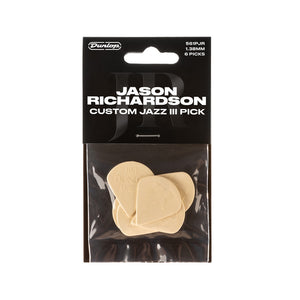 Jim Dunlop 561PJR Jason Richardson Signature 1.38MM Guitar Pick, 6-Pack