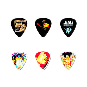 Jim Dunlop JHPT01M Jimi Hendrix Are you Experienced Pick Tin, Medium