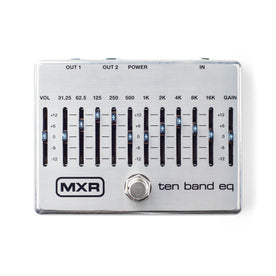 MXR M108S Ten Band EQ Guitar Effects Pedal – Swee Lee Malaysia