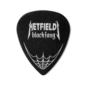 Jim Dunlop PH112P.73 Black Fang Guitar Pick, 6-Picks Player Pack