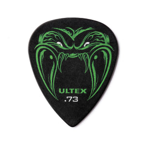 Jim Dunlop PH112P.73 Black Fang Guitar Pick, 6-Picks Player Pack