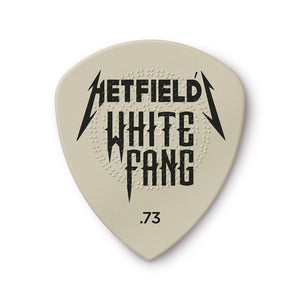 Jim Dunlop PH122P.73 White Fang Guitar Pick, 6-Picks Player Pack
