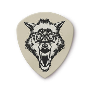 Jim Dunlop PH122P.73 White Fang Guitar Pick, 6-Picks Player Pack