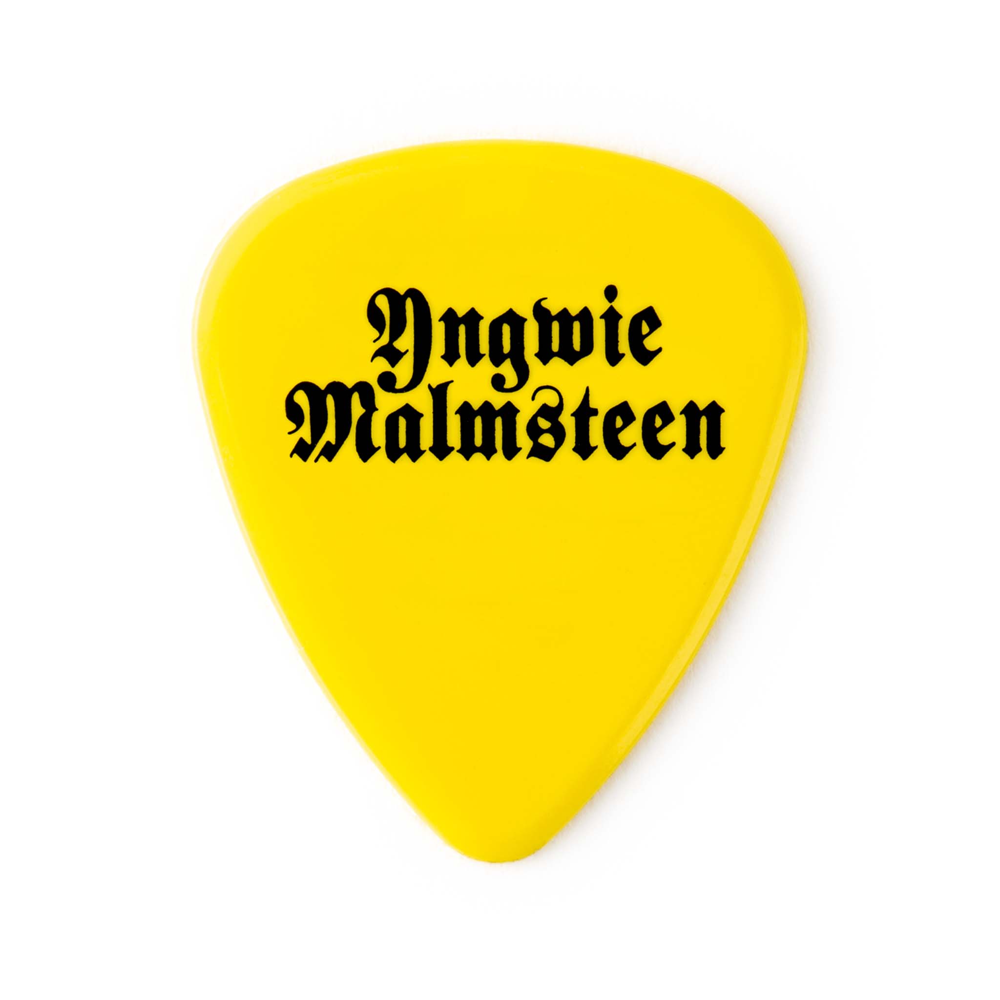 Jim Dunlop YJMP03YL Malmsteen Custom Delrin Guitar Pick, 1.14 mm, Pack of 6