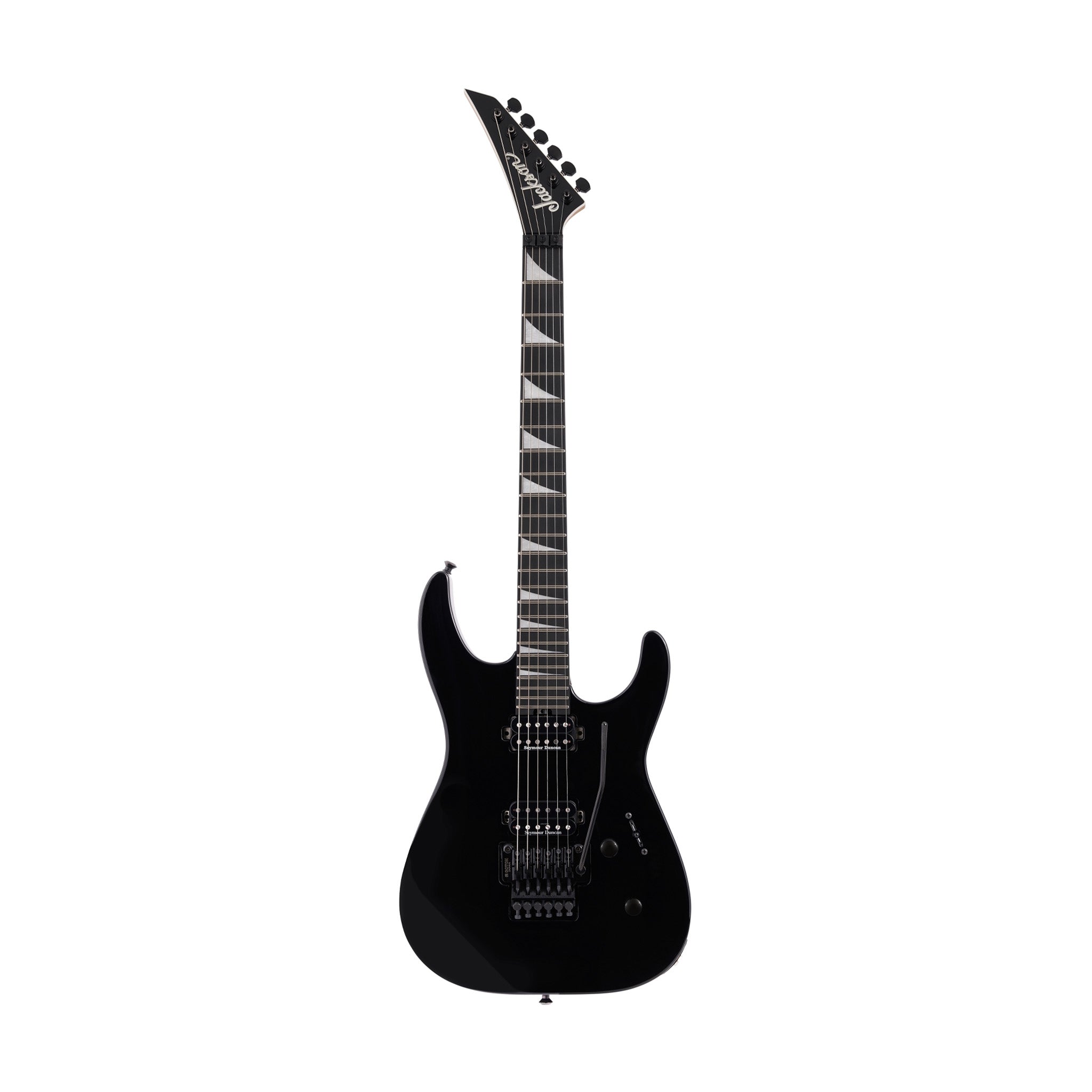 Jackson MJ Series Dinky DKR MAH Electric Guitar, Ebony FB, Gloss Black