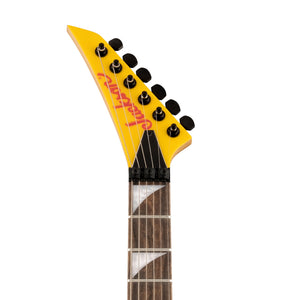 Jackson X Series Dinky DK3XR HSS Electric Guitar, Laurel FB, Caution Yellow