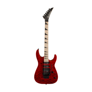 Jackson FSR Dinky JS34Q DKA-M Electric Guitar, Transparent Red