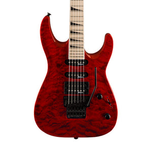Jackson FSR Dinky JS34Q DKA-M Electric Guitar, Transparent Red