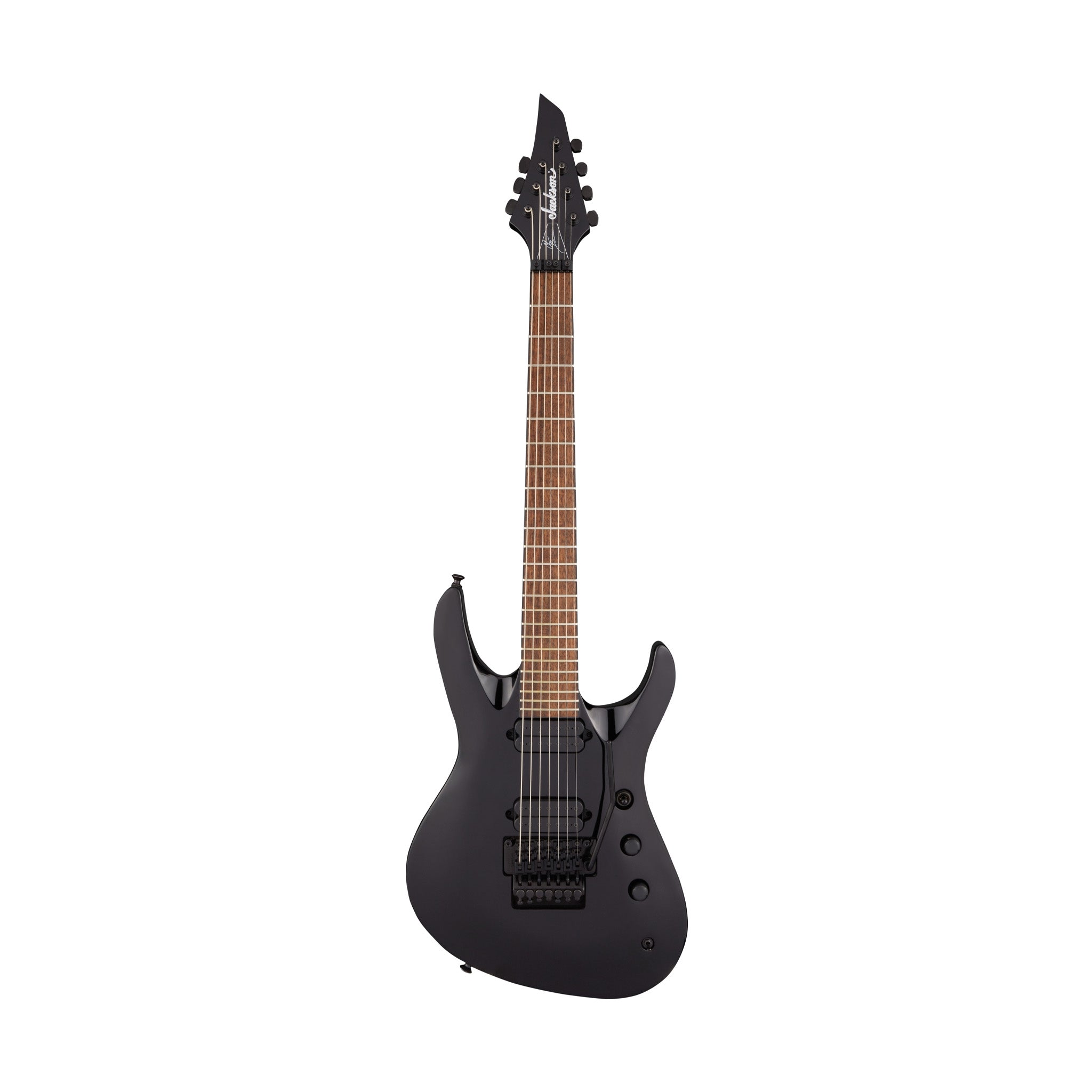Jackson Pro Series Signature Chris Broderick Soloist 7 Electric Guitar, Laurel FB, Gloss Black