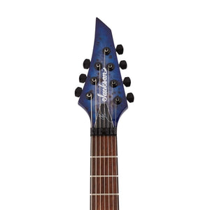 Jackson Pro Series Signature Chris Broderick Soloist 7P Electric Guitar, Laurel FB, Transparent Blue