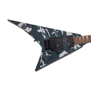 Jackson X Series Rhoads RRX24 Electric Guitar, Laurel FB, Black Camo