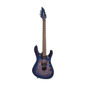 Jackson Pro Series Signature Chris Broderick Soloist HT6P Electric Guitar, Laurel FB, Transparent Blue