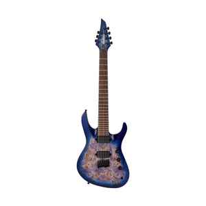 Jackson Pro Series Signature Chris Broderick Soloist HT7P Electric Guitar, Laurel FB, Transparent B
