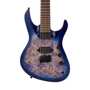 Jackson Pro Series Signature Chris Broderick Soloist HT7P Electric Guitar, Laurel FB, Transparent B