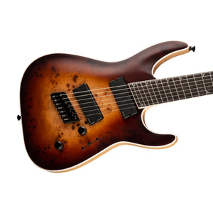 Jackson Concept Series SLAT MS7 Electric Guitar, 2-tone Bourbon Burst