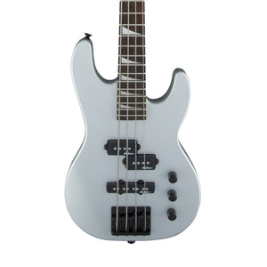 Jackson JS Series Concert Bass Minion JS1X Guitar, Amaranth FB, Satin Silver